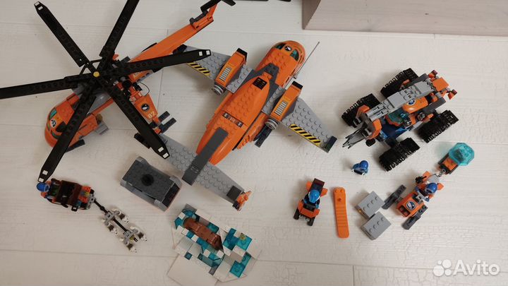 Лего 3 набора все детали+инструкции+