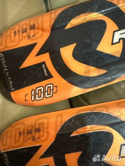 Горные лыжи Rossignol детские 100 комплект
