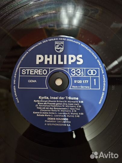 Demis Roussos – Kyrila - Insel Der Träume