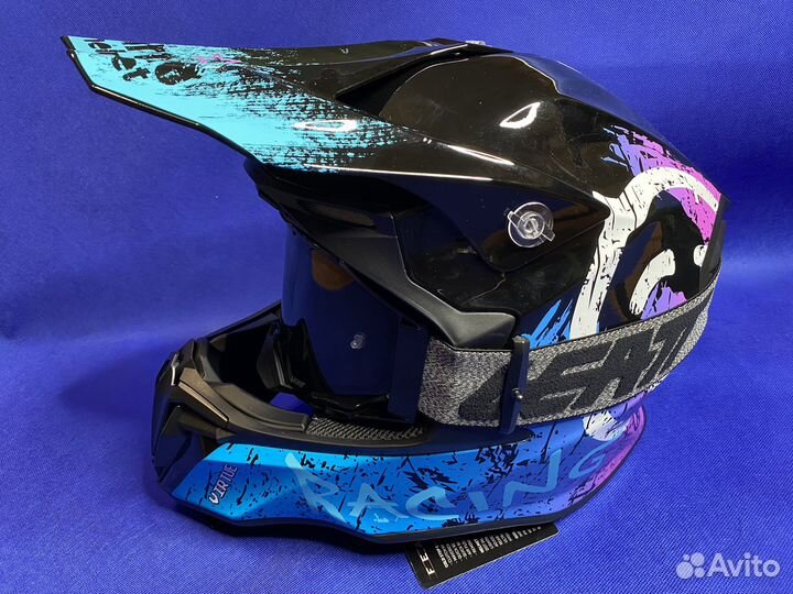 Шлем мотоциклетный эндуро кросс новый
