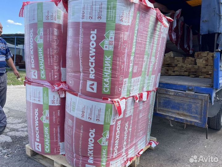 Утеплитель Rockwool Скандик за м2 гарантия