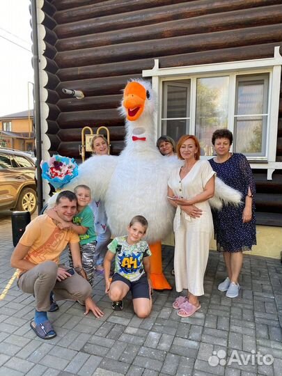 Гусь ростовая кукла