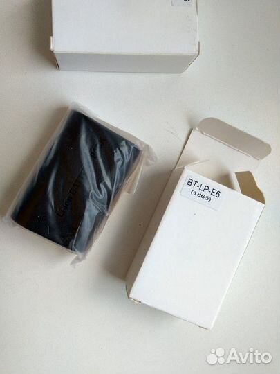 Новые аккумуляторы Canon LP-E6