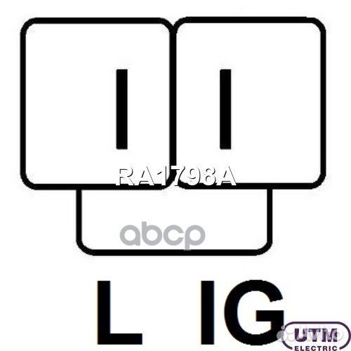 Регулятор напряжения генератора RA1798A Utm