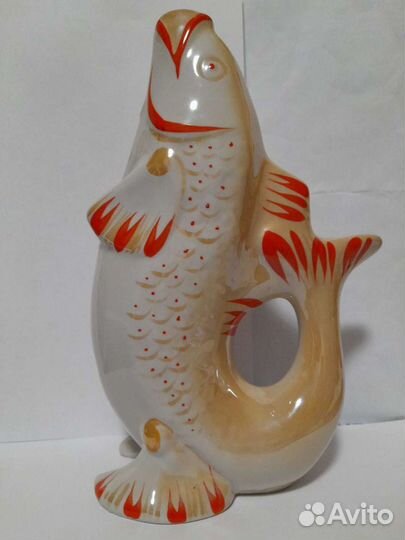 Рыбка фарфоровая СССР из набора