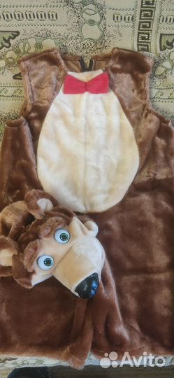 Карнавальный костюм медведя 122