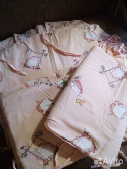 Бортики в детскую кроватку