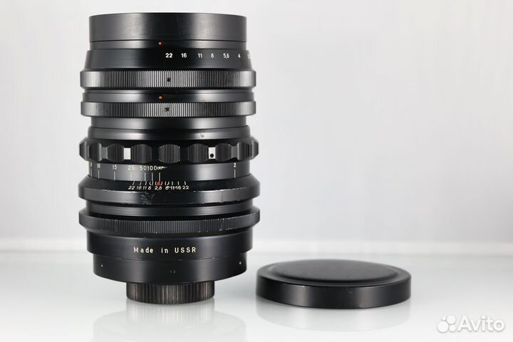 Объектив Юпитер-6 180 mm f/ 2.8 черный