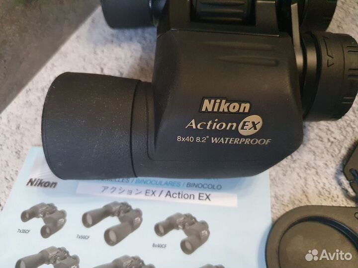 Бинокль Nikon Action EX 8x40 CF водонепроницаемый