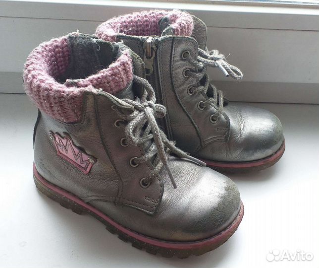 Демисезонные ботинки 26 для девочки