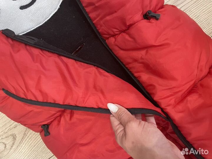 Зимний Конверт кокон в коляску