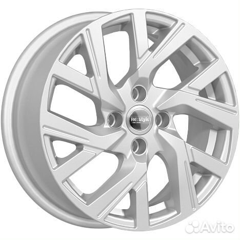 K&K кс1030 6x15 4х100 60.1 40 сильвер