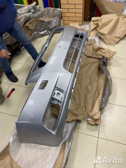 Бампер Chevrolet Cruze цвет GAN silver ICE