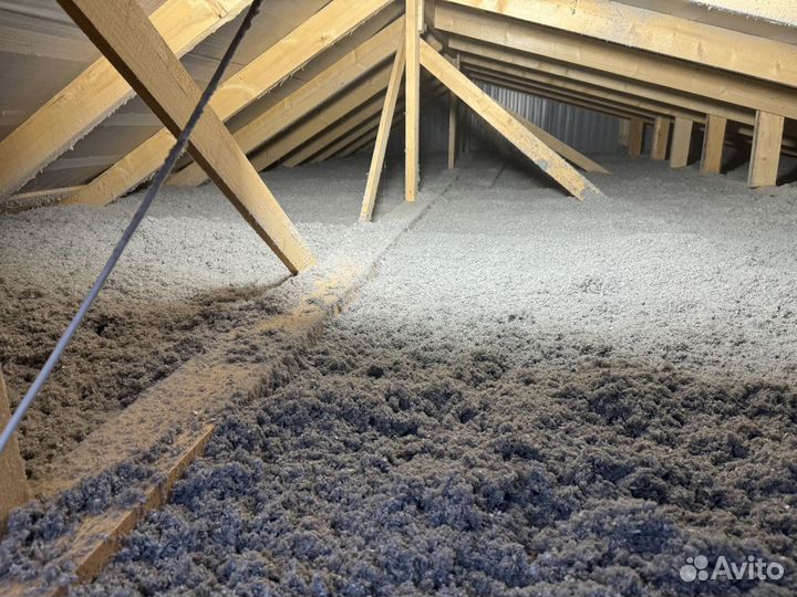 Утеплитель для пола эковата