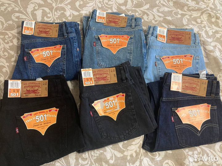 Джинсы Levis мужские, все размеры