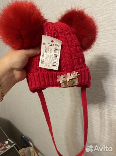Шапка для девочки новая