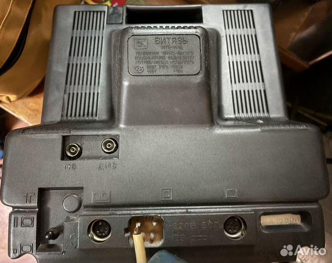 Реквизит СССР телевизор Витязь 34тб-401Д