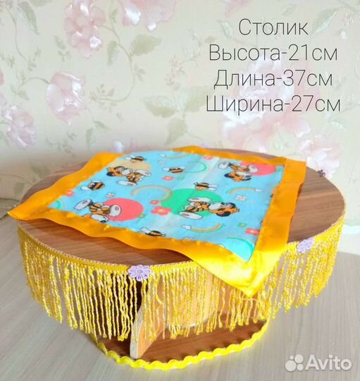 Мебель кукольная и кукла