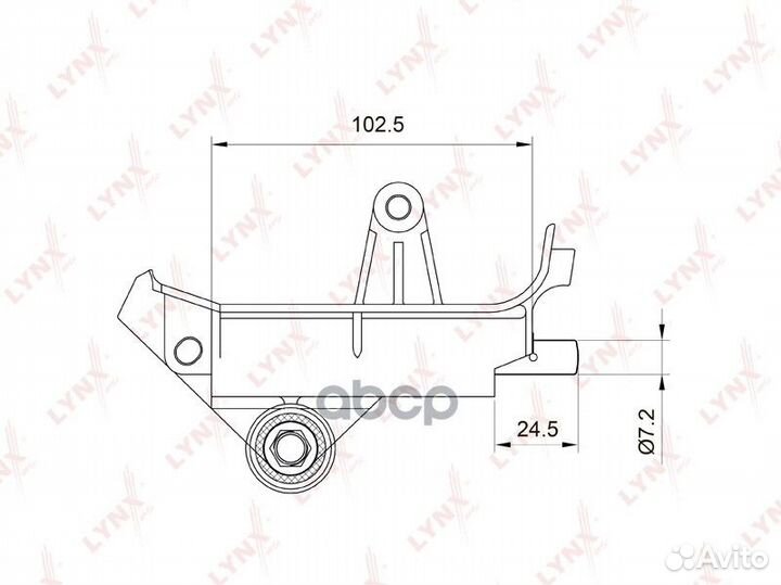 Натяжитель ремня грм PT1001 lynxauto