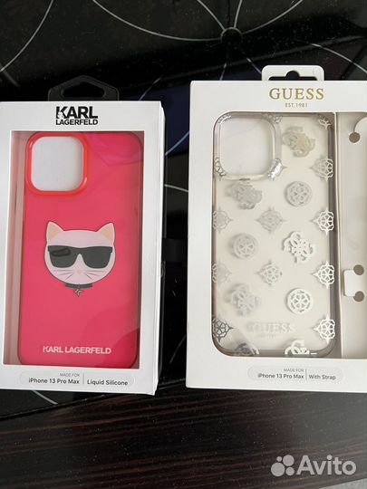 Чехол на iPhone 13 pro max karl lagerfeld, guess