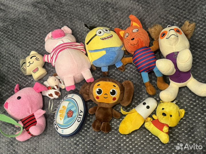 Мягкие игрушки пакетом