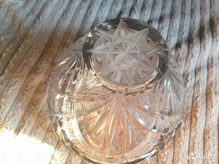 Ваза хрустальная СССР