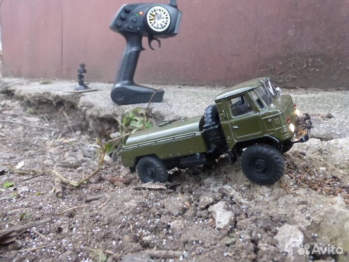 Газ 66 на радиоуправлении в масштабе 1:43