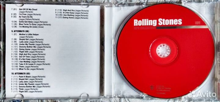 Rolling Stones MP3 коллекция, три диска, лицензия