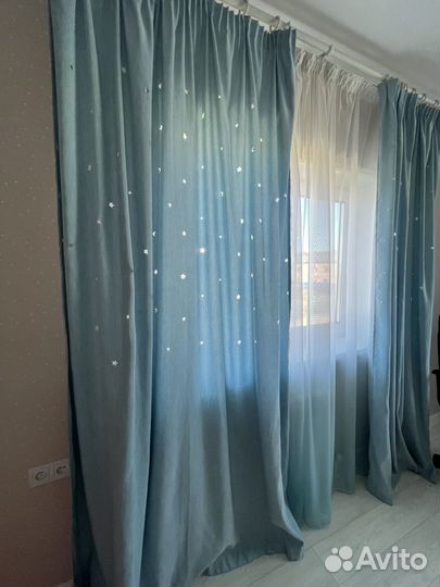 Готовые шторы и тюль в детскую