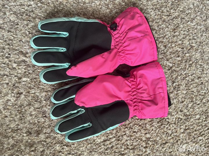 Зимние горнолыжные перчатки glissade