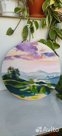 Картина Вечерние облака