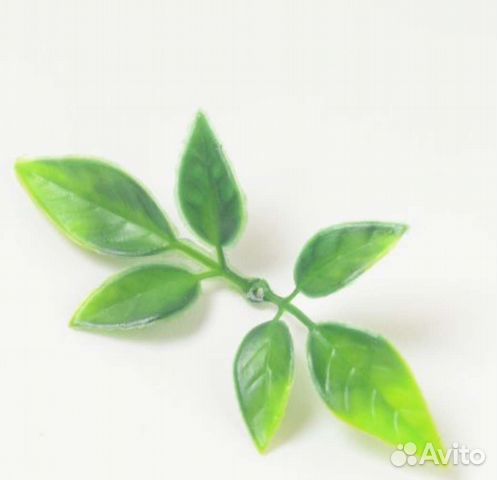 Искусственный лист розы 100 шт