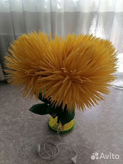 Светильник ночник цветы