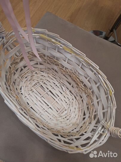 Корзинка плетенная для цветов большая