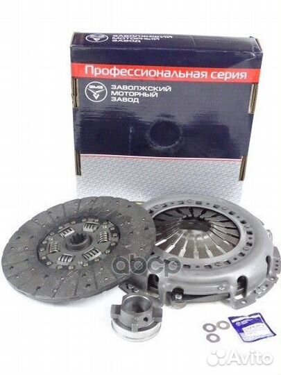 Диск cцепления для газ-53 (комплект) лепестково