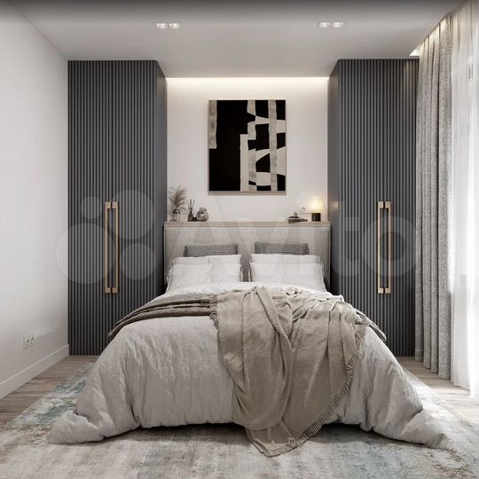 2-к. квартира, 58 м², 1/4 эт.
