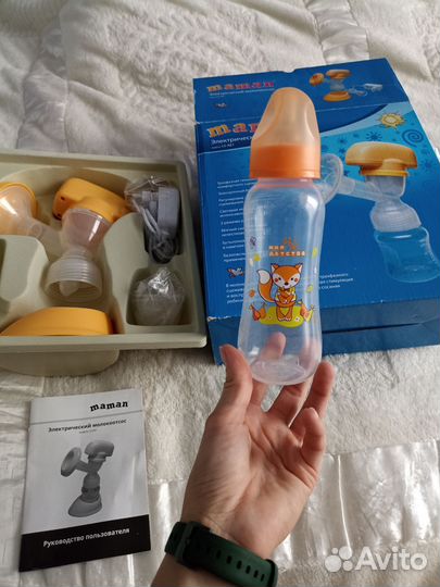 Молокоотсос maman LS-AE1 электрический