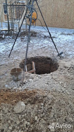 Копка,чистка и ремонт колодцев