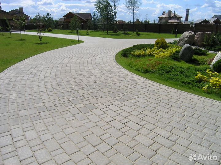 Тротуарная плитка Брусчатка