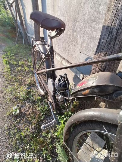 Веломопед газуля