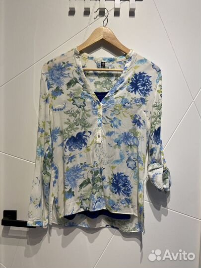 Рубашки топы блузы женские летние 40 42
