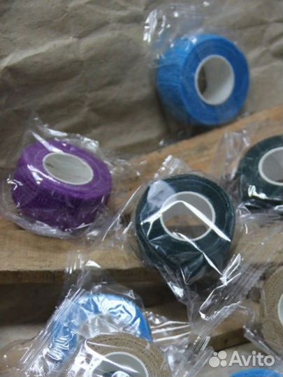 Бинт бандажный для тату, 12 штук