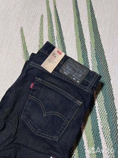 Новые джинсы Levi's 511 slim w34 l34