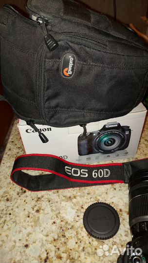Фотоаппарат canon 60D Body+зу +Ремешок+Мануал