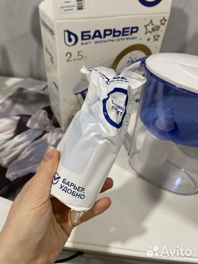 Фильтр для воды 2,5 л барьер