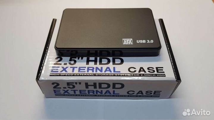 Новый внешний кейс (бокс) для HDD 2.5