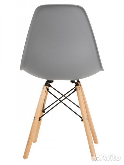 Стул в стиле eames DSW,светло- серый, 4 шт
