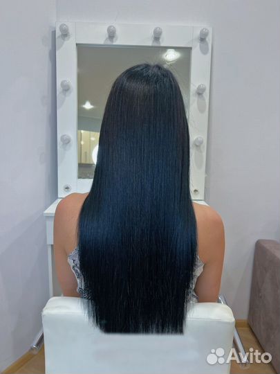 Кератиновое выпрямление волос модель