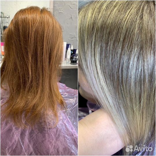 Тонирование волос