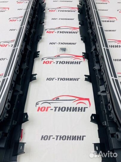 Новые пороги на бмв Х5 Г05 2018+